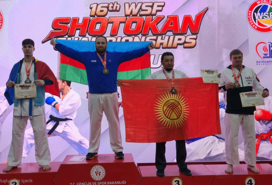 Военнослужащий ГПС Азербайджана в пятый раз стал чемпионом мира по карате