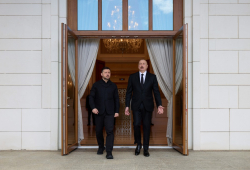 Ильхам Алиев Зеленский, Габала