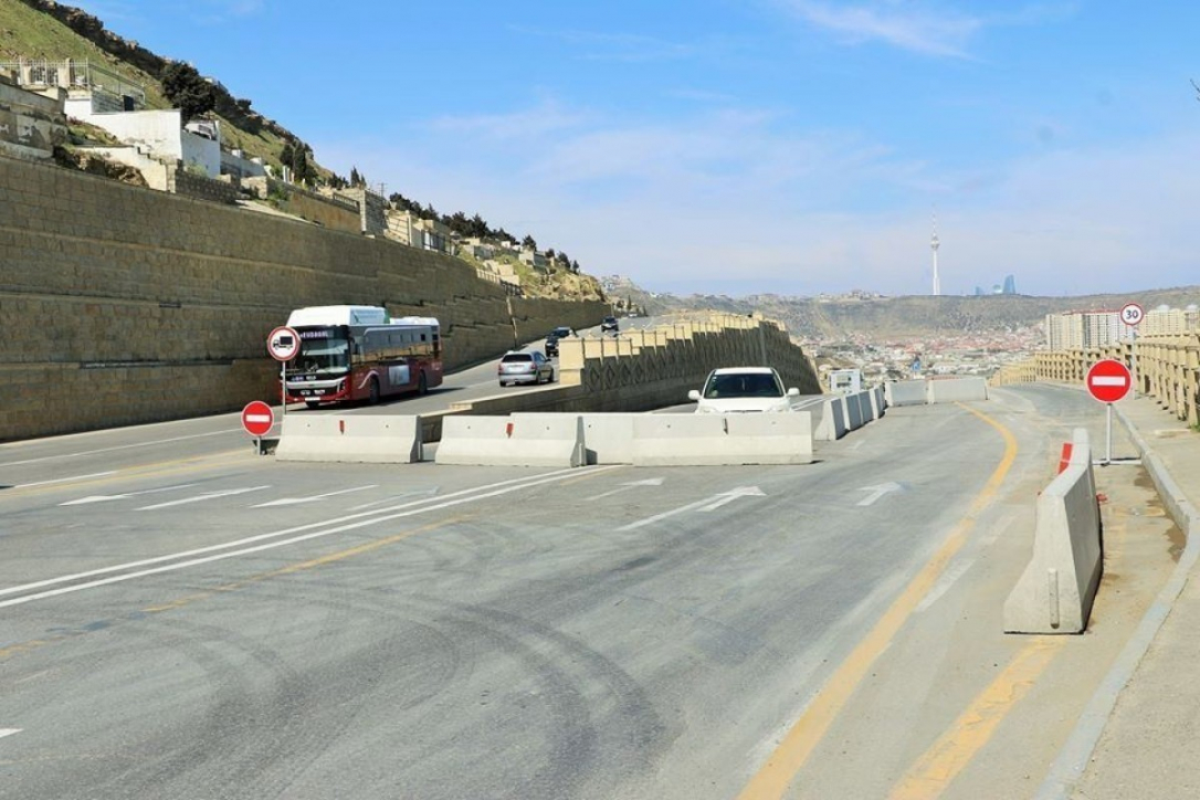 В Баку приступили к восстановлению дороги Бибиэйбат