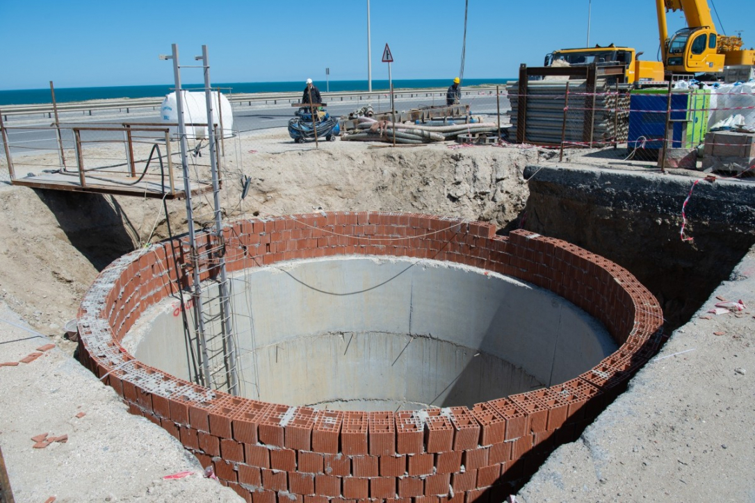 В Пиршаги реализуют проект по модернизации системы сточных вод