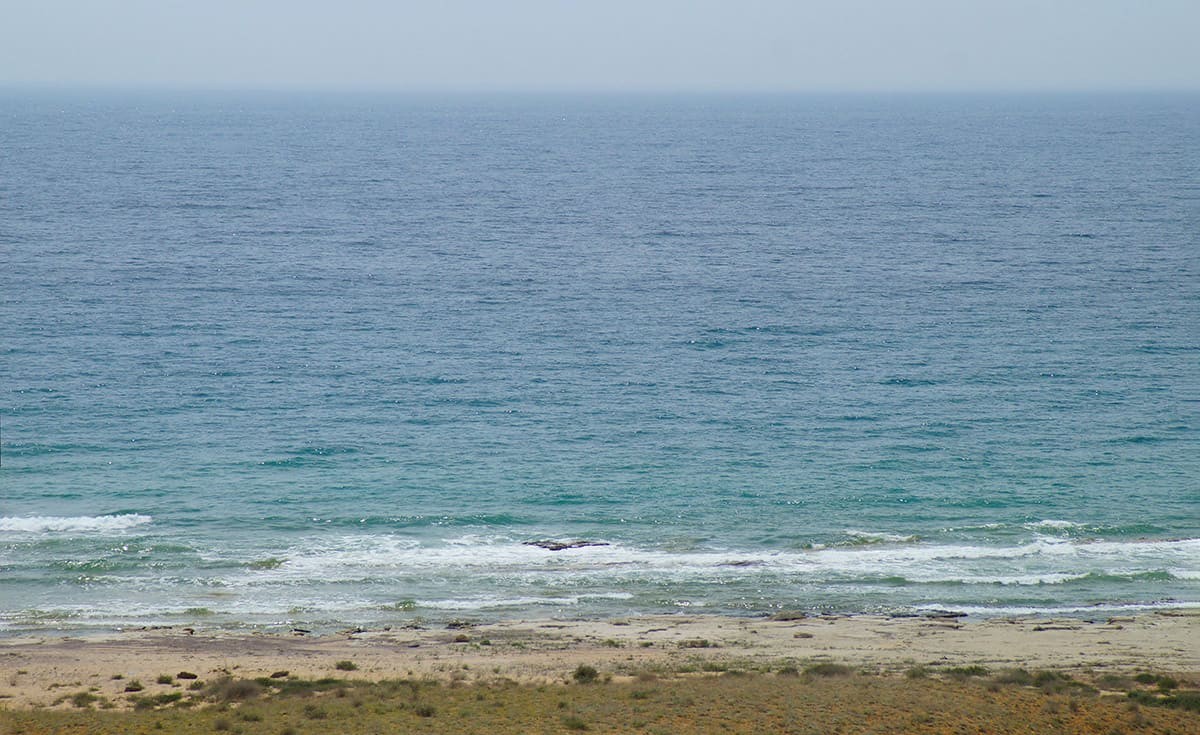 В Каспийское море упал неизвестный объект