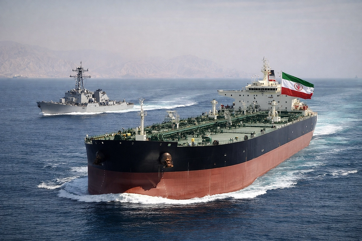 Иранский супертанкер беспрепятственно прошел через Ормузский пролив