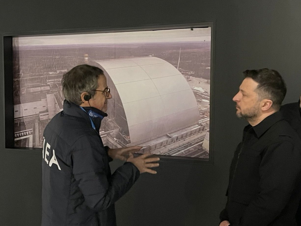 Гросси встретился с Зеленским