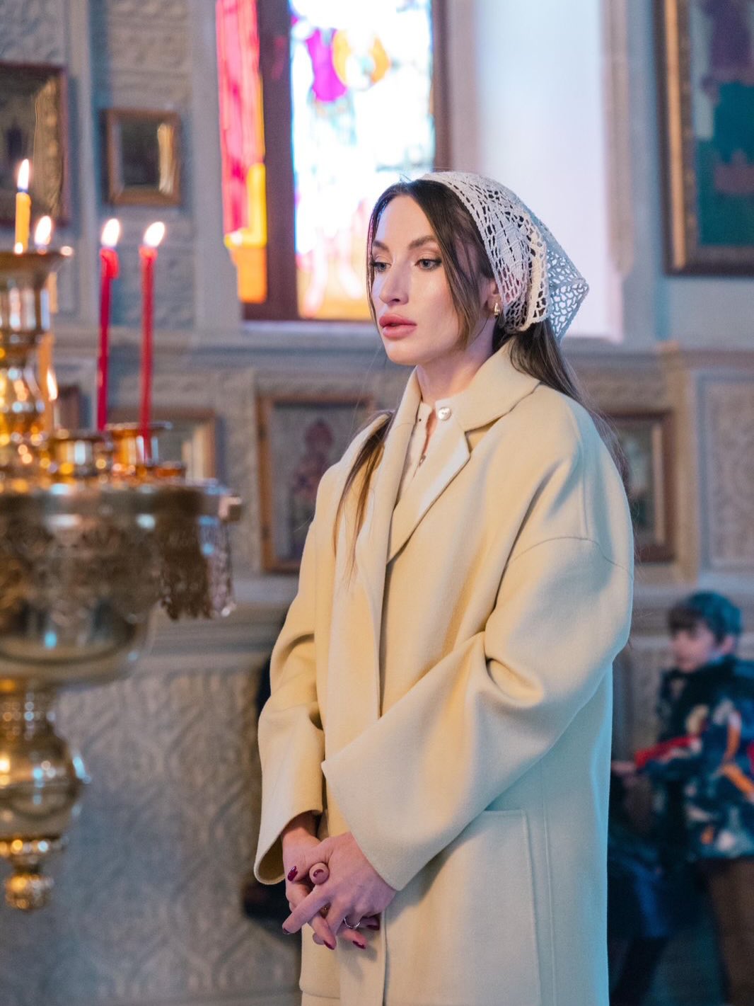 Алёна Алиева поздравила с Пасхой в Instagram