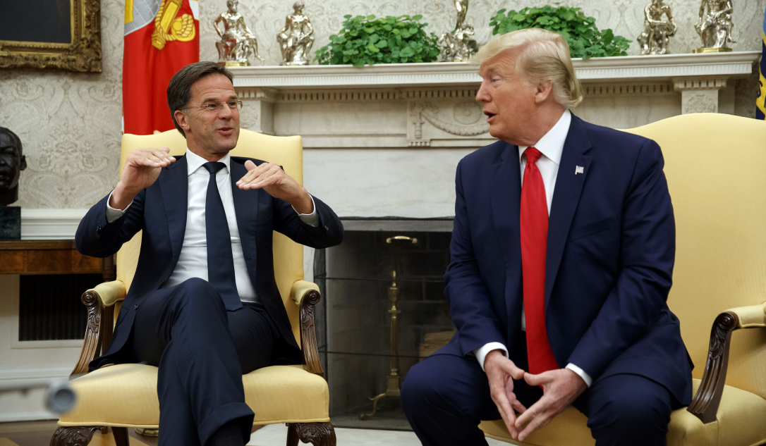 Рютте проведет переговоры в Белом доме, затем будет встреча в Бильдербергском клубе