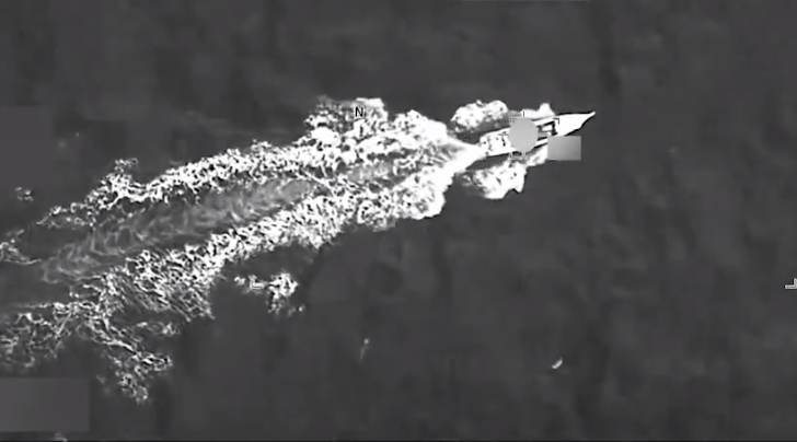 США ударили по судну в Карибском море