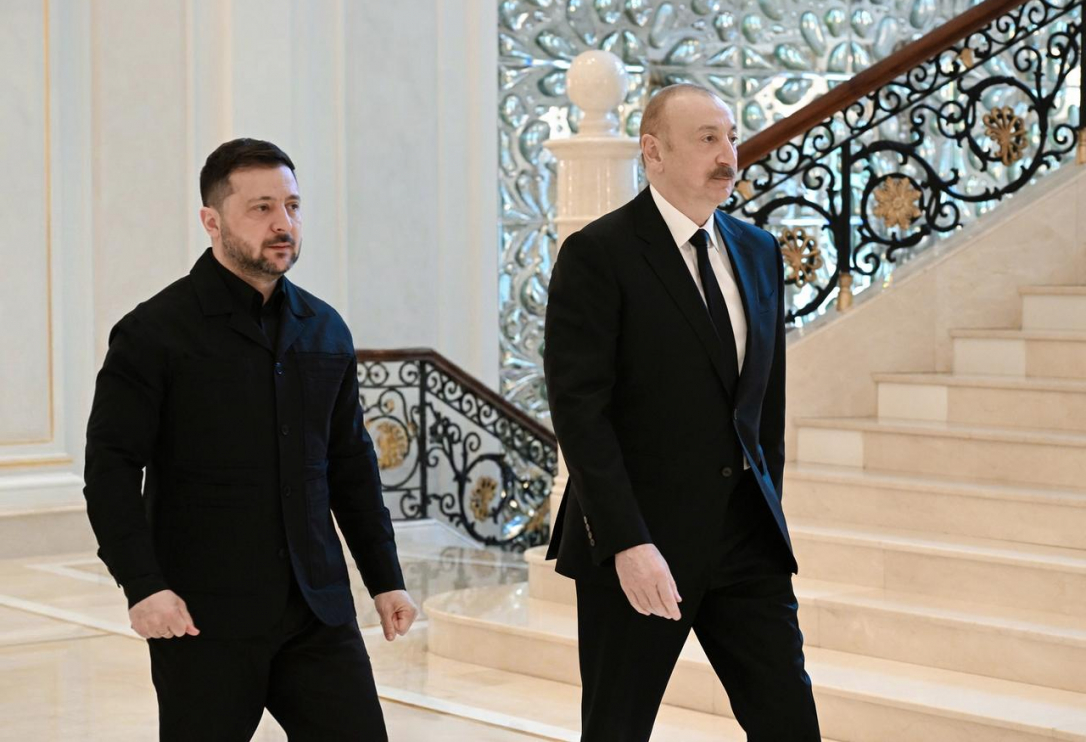 Зеленский прибыл в Азербайджан: переговоры проходят в Габале