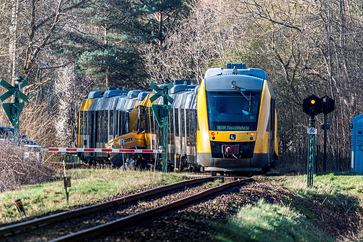 В Дании столкнулись два поезда: много пострадавших