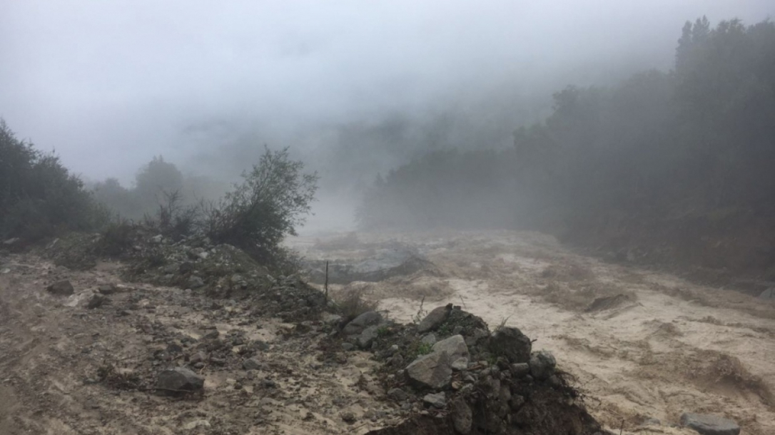 На юго-западе Дагестана сошли мощные селевые потоки