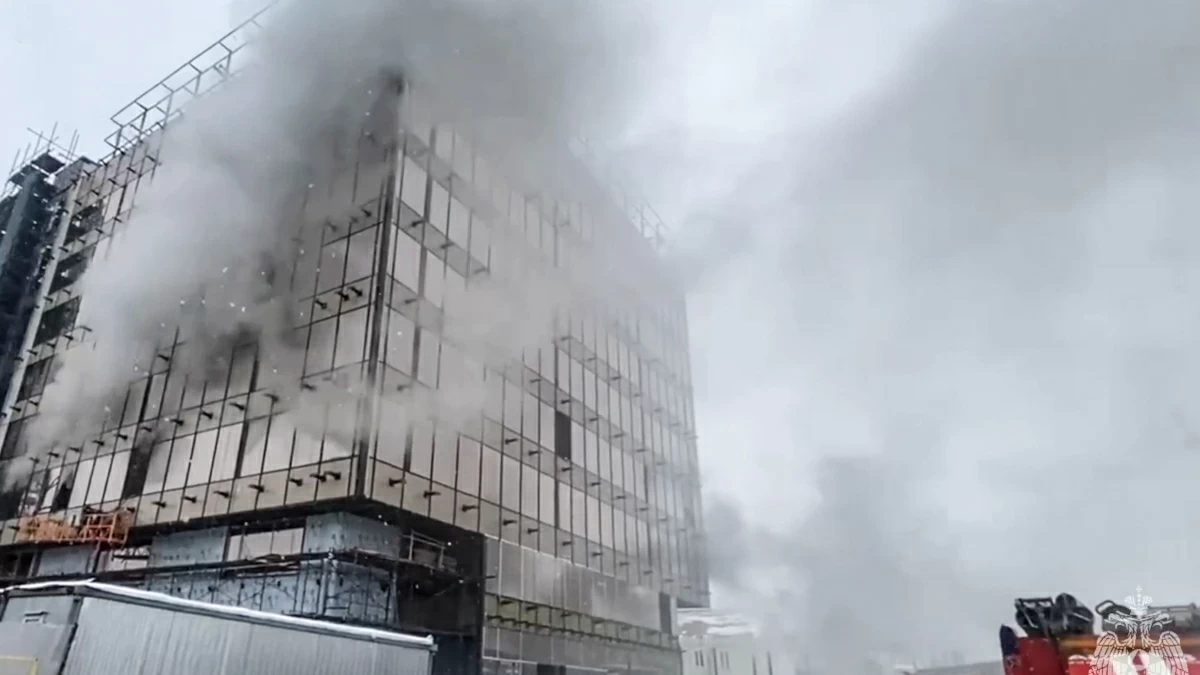 Сильный пожар в Москве: есть погибшие