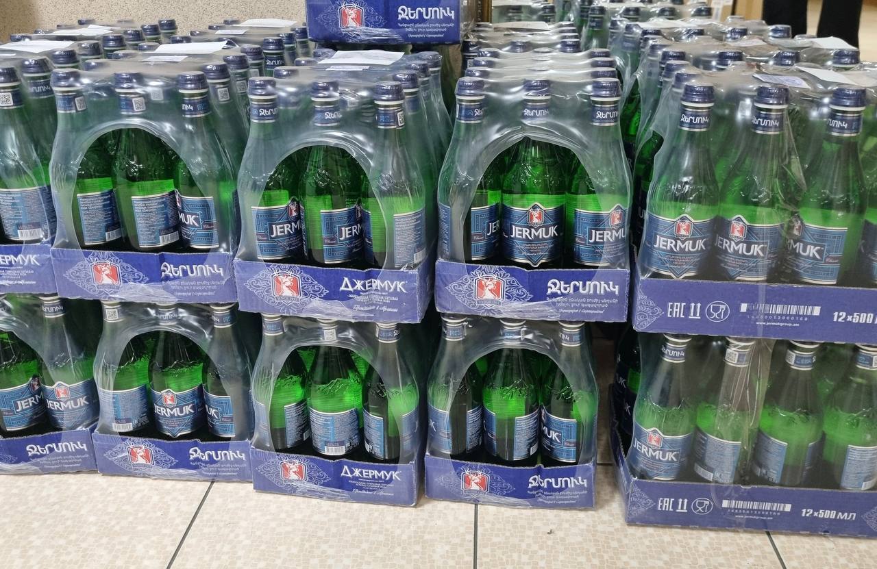 Россия запретила армянскую минералку