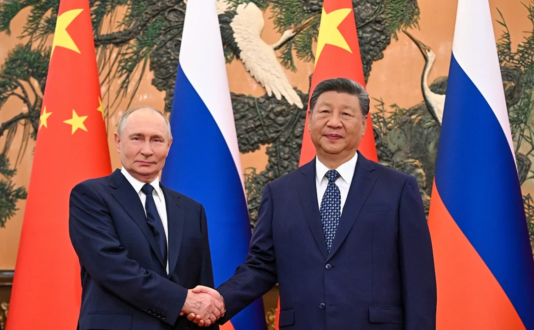 Путин и Си Цзиньпин обсудили мировые конфликты и стратегическое партнёрство