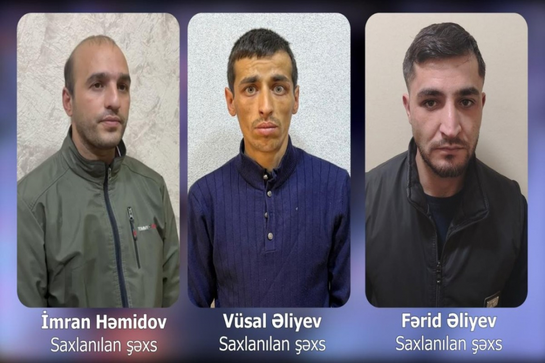 В Баку задержаны трое подозреваемых в кражах из домов, магазинов и машин
