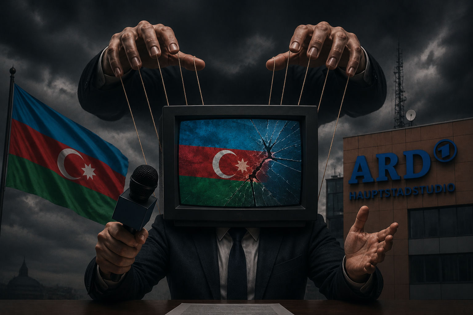 Немецкий телеканал ARD запустил российскую заготовку против Азербайджана