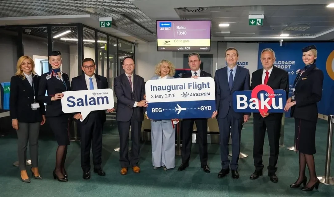 Air Serbia запустила прямые рейсы между Баку и Белградом