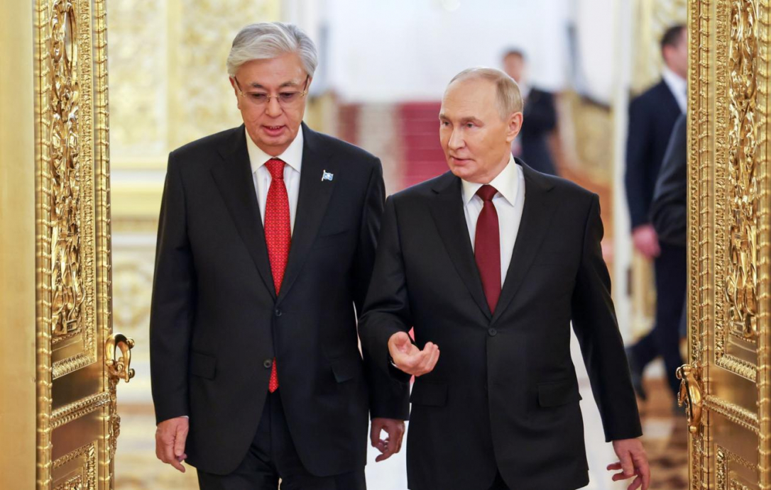 Путин встретился с Токаевым и Мирзиёевым в Кремле