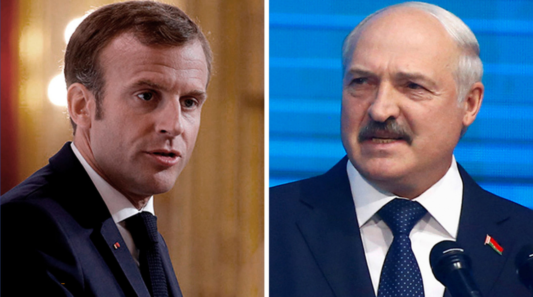 Макрон и Лукашенко провели телефонный разговор впервые за долгое время