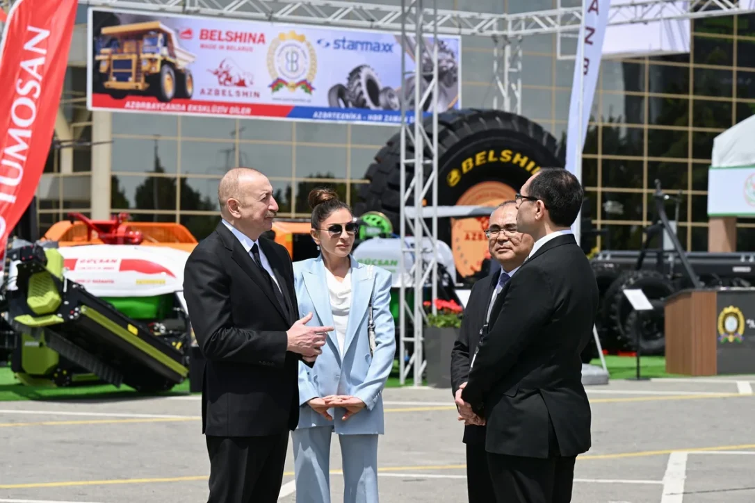 Мехрибан Алиева поделилась видеокадрами c выставок «Caspian Agro Week» и «InterFood Azerbaijan»