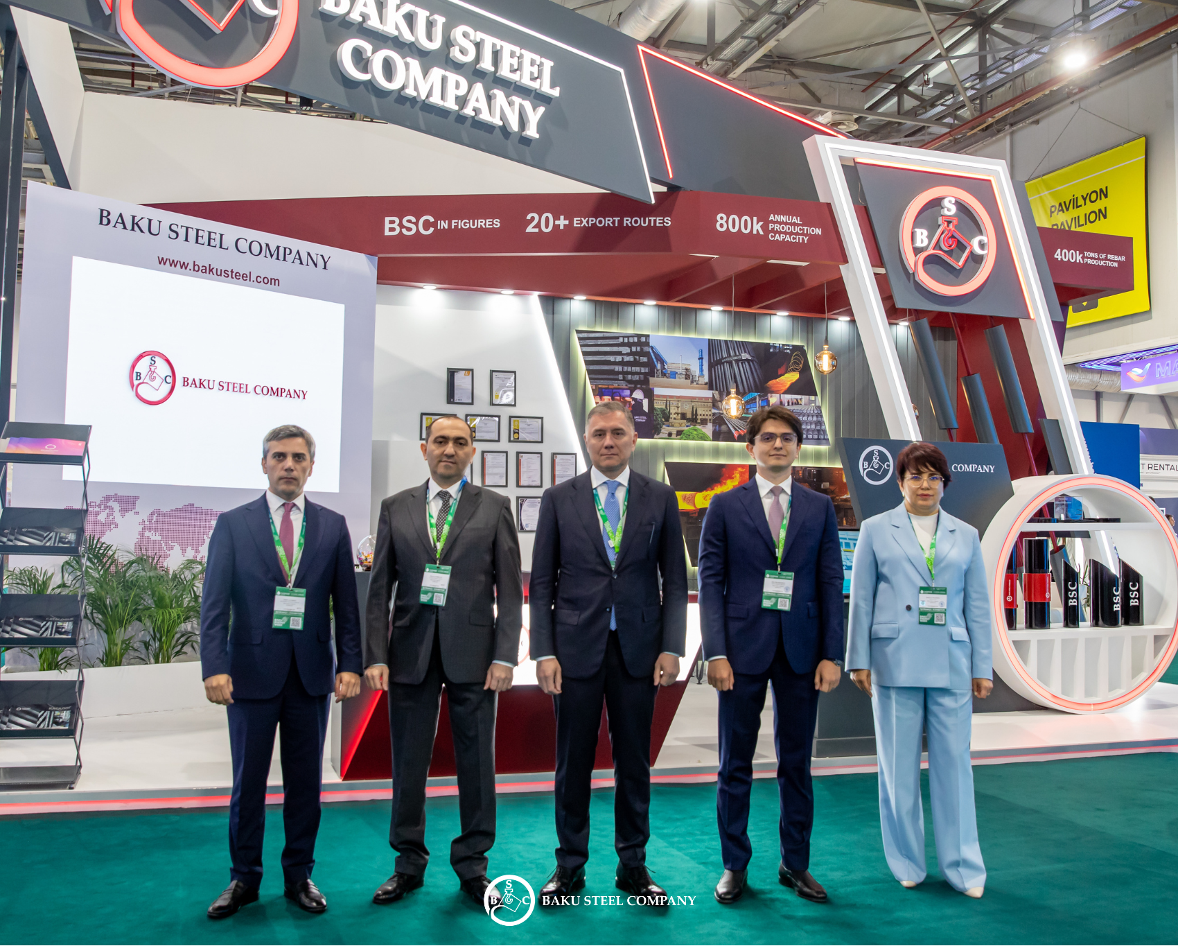 Baku Steel Company на выставке Caspian Oil & Gas 2026