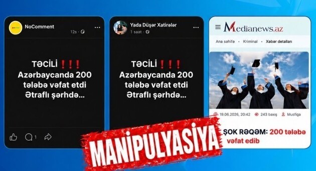 MEDİA предупредило СМИ из-за громких заголовков 2 MEDİA предупредило СМИ из-за громких заголовков