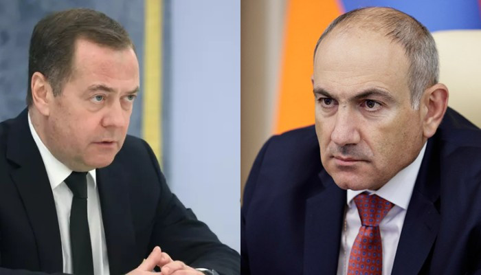 «Пашинян наложил в штаны»: Медведев жестко оскорбил армянского премьера
