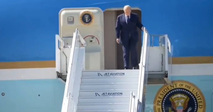 Трамп прибыл в Женеву для участия в саммите G7 3 Трамп прибыл в Женеву для участия в саммите G7