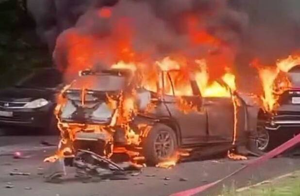 В Подмосковье взорвали автомобиль: есть погибший 2 В Подмосковье взорвали автомобиль: есть погибший