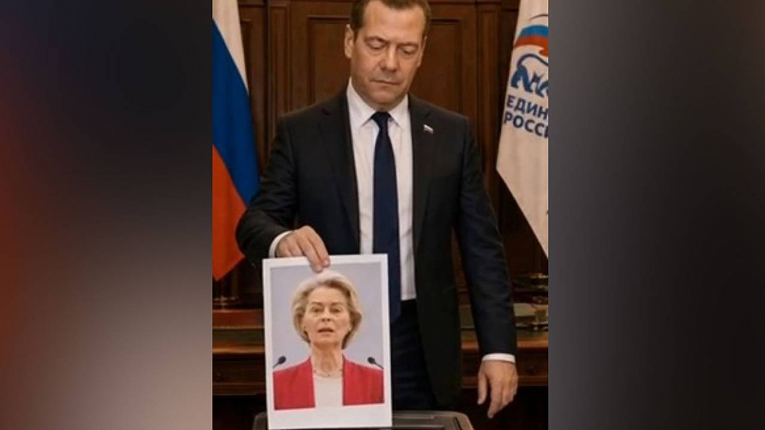 Медведев показал видео «с уничтожением лидеров ЕС»