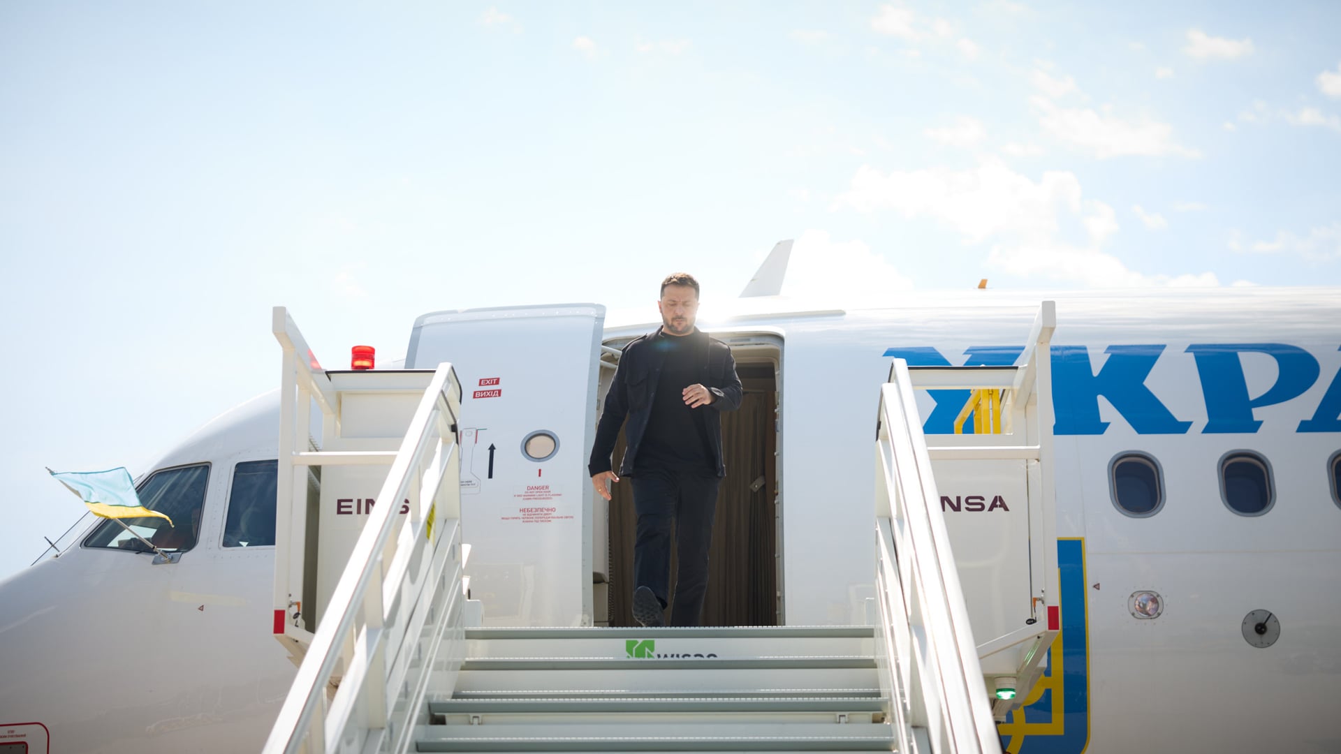 Зеленский приехал в США