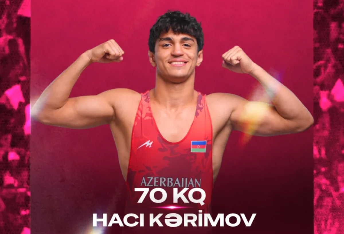 Азербайджанский борец Гаджи Керимов стал чемпионом Европы U-20 1 Азербайджанский борец Гаджи Керимов стал чемпионом Европы U-20