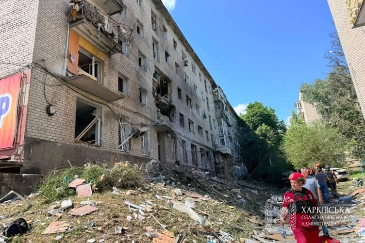 Удар по Харькову: погибли три человека, еще 20 получили ранения 3 Удар по Харькову: погибли три человека, еще 20 получили ранения