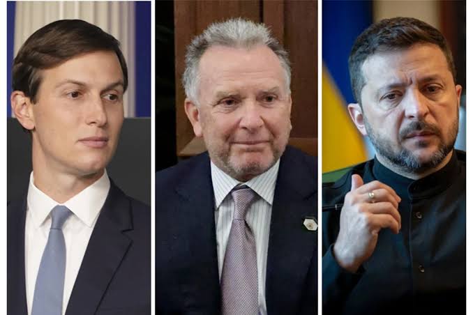 Зеленский поговорил с Уиткоффом и Кушнером о пути к миру 1 Зеленский поговорил с Уиткоффом и Кушнером о пути к миру