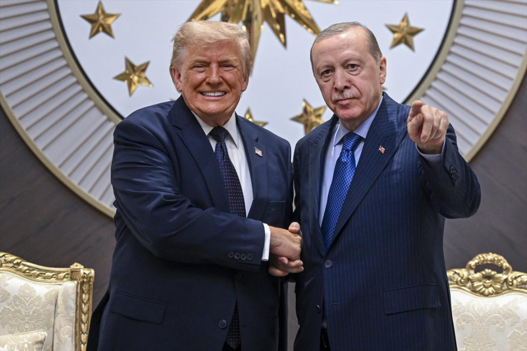 Эрдоган встретил Трампа в аэропорту Анкары