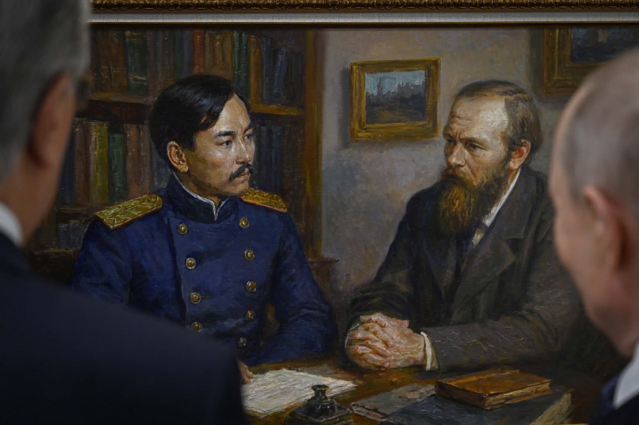 Стало известно, что Токаев подарил Путину 2 Стало известно, что Токаев подарил Путину