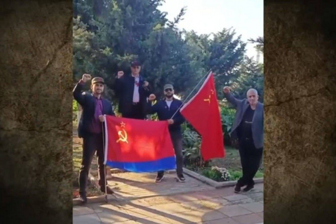 В Баку осудили участников попытки шествия с флагами СССР