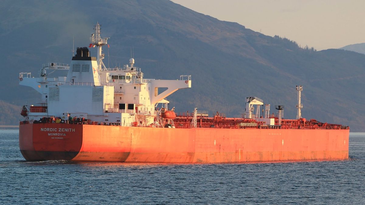 Украина дважды атаковала танкер Nordic Zenith у терминала КТК в Черном море 3 Украина дважды атаковала танкер Nordic Zenith у терминала КТК в Черном море