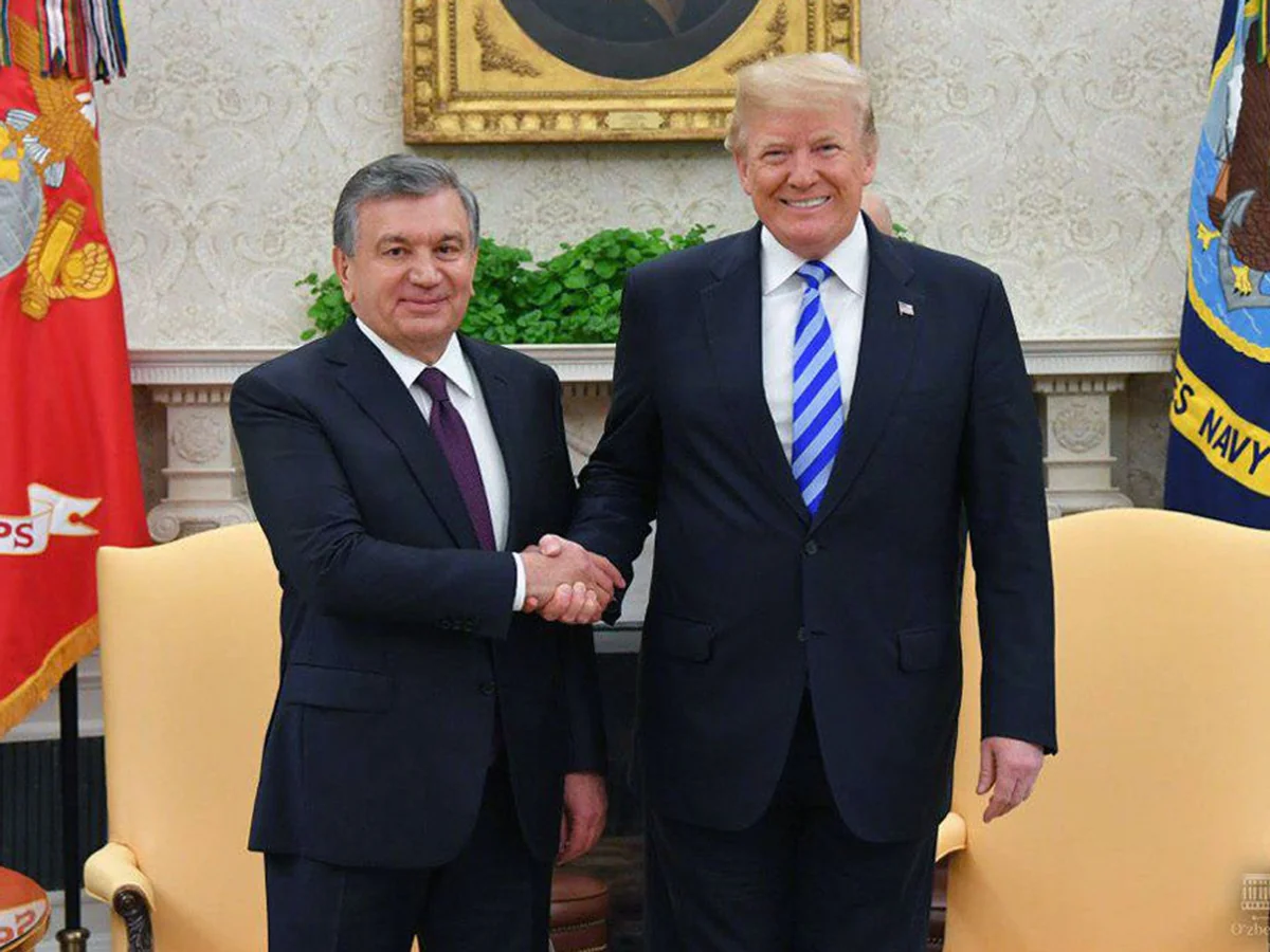 Мирзиёев пригласил Трампа в Узбекистан