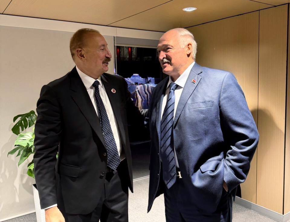 Алиев встретился с Лукашенко в Бишкеке 2 Алиев встретился с Лукашенко в Бишкеке