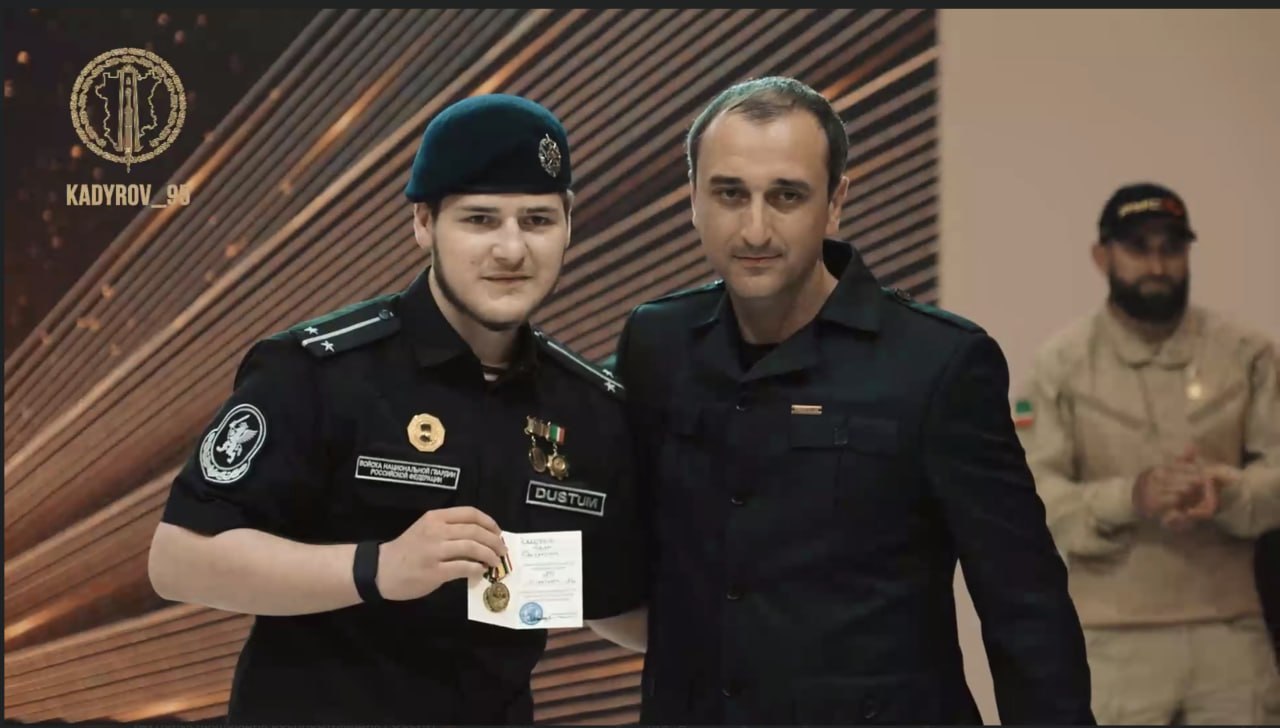 Адам Кадыров получил медаль в самопровозглашённой Абхазии