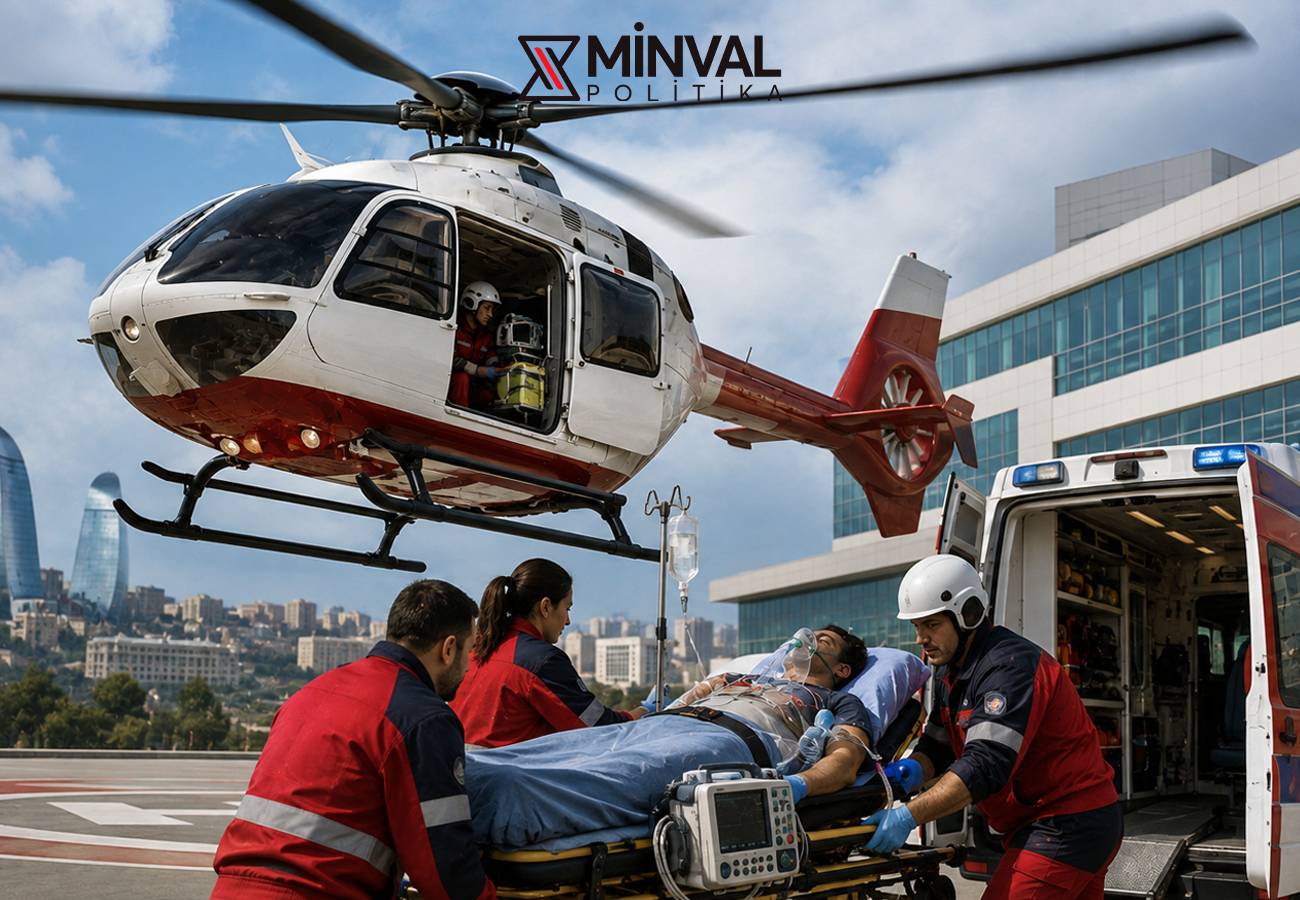 Не успевает скорая — прилетит вертолёт: в Азербайджане запускают санавиацию
