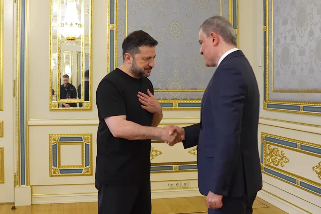 Байрамов встретился с Зеленским в Киеве: о чем говорили