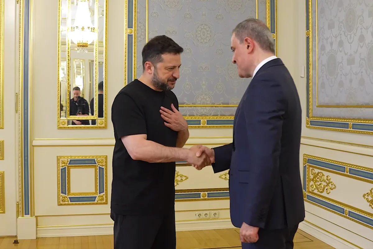 Байрамов встретился с Зеленским в Киеве: о чем говорили 2 Байрамов встретился с Зеленским в Киеве: о чем говорили
