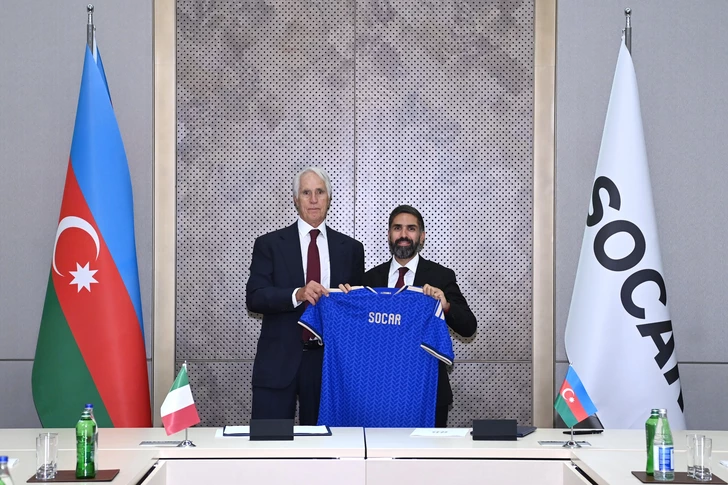 SOCAR стал главным энергетическим спонсором сборных Италии