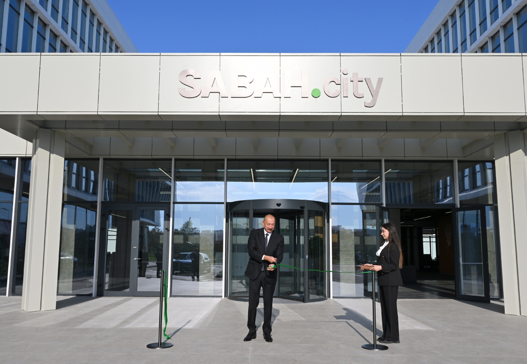 Ильхам Алиев открыл инновационный городок SABAH.city
