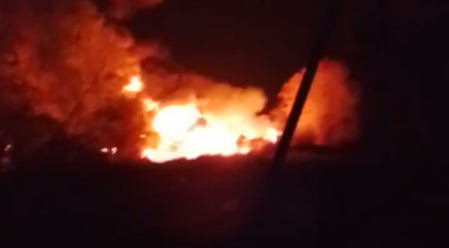 В России разбился военный самолет