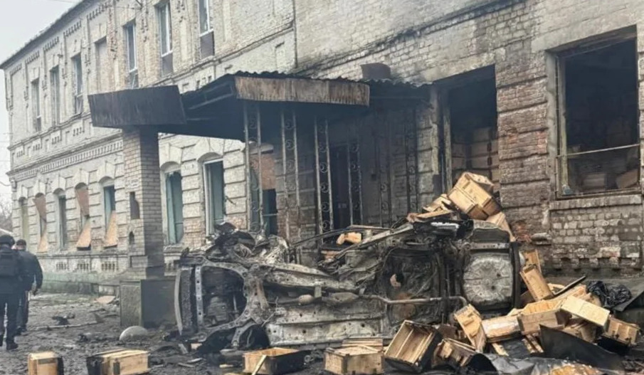 Дрон залетел в кабинет азербайджанца-начальника полиции Павлограда