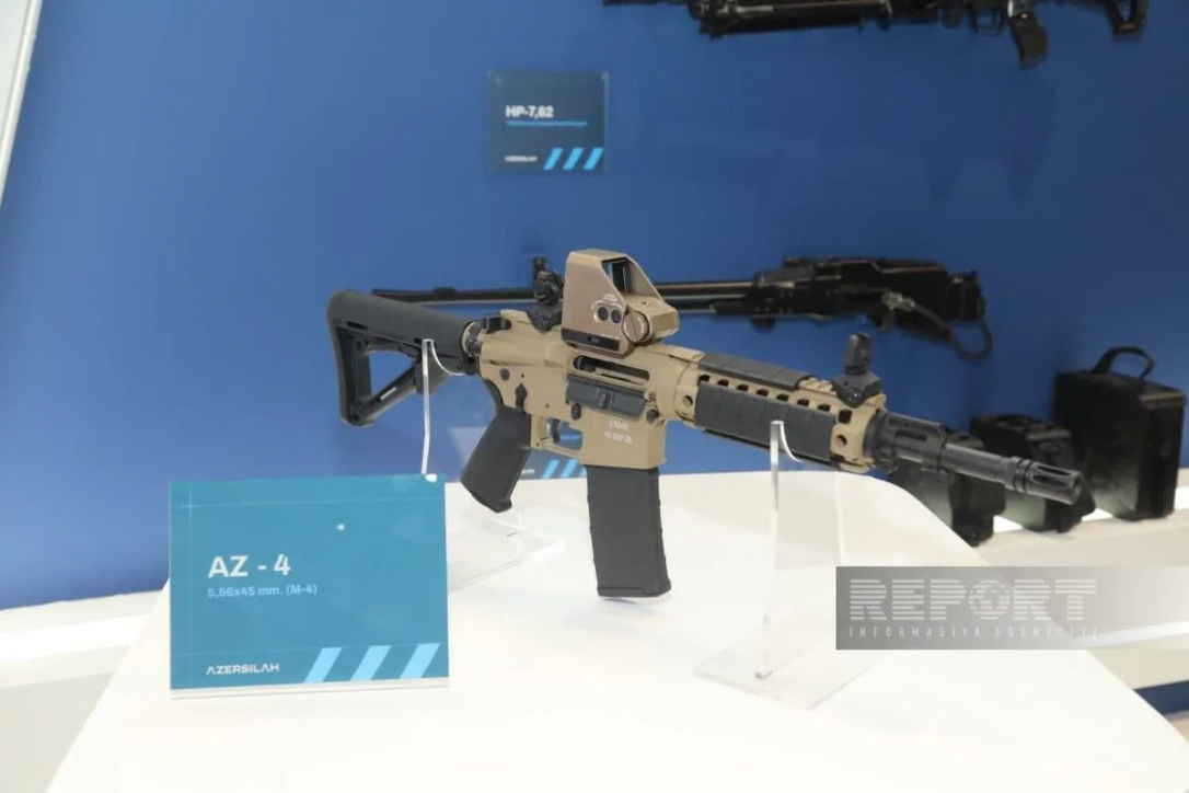 Азербайджан показал новый автомат AZ-4 по стандартам НАТО