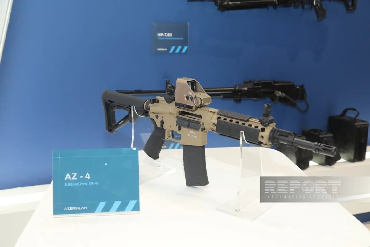 Азербайджан показал новый автомат AZ-4 по стандартам НАТО