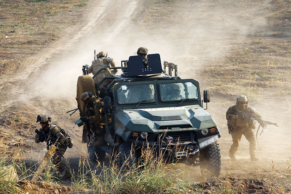 Военнослужащие Азербайджана, Турции и Узбекистана провели практические тренировки