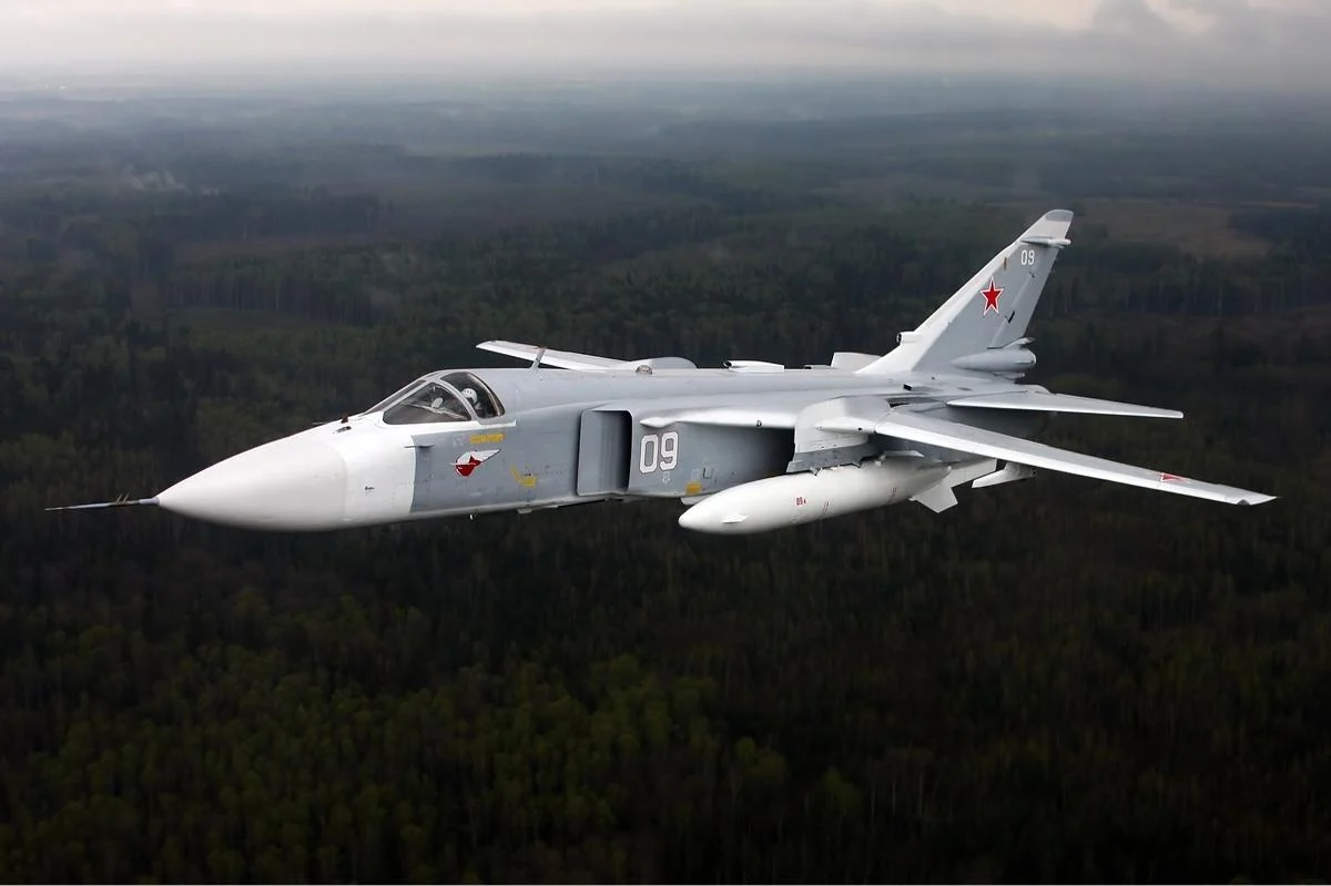 ГУР заявило о поражении российского Су-24 в Крыму